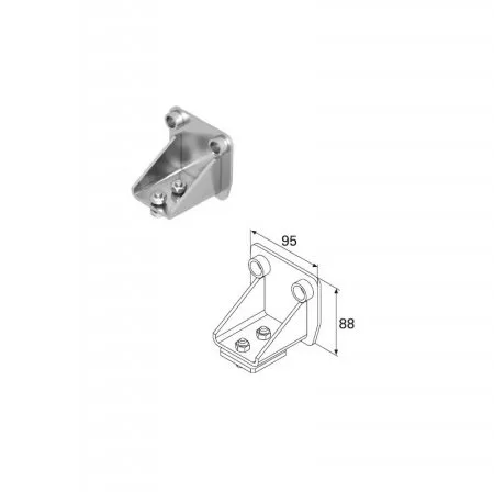 ДорХан Крышка задняя для балки 95х88х5
