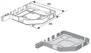 ДорХан Крышка боковая RK30003 серая