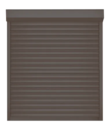 ДорХан Рольставни 2500х1900 цвета RAL 3000 (коричневый) взломостойкие с автоматикой