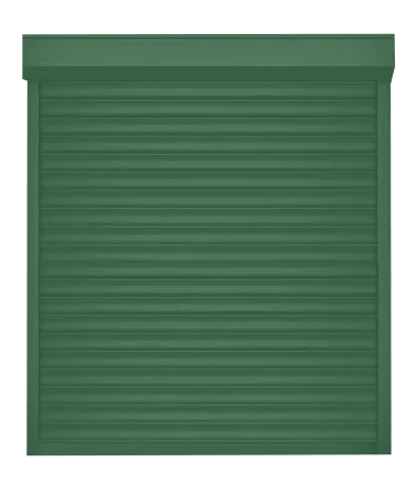 ДорХан Рольставни 2100х1300 цвета RAL 6005 (зелёный) взломостойкие без автоматики