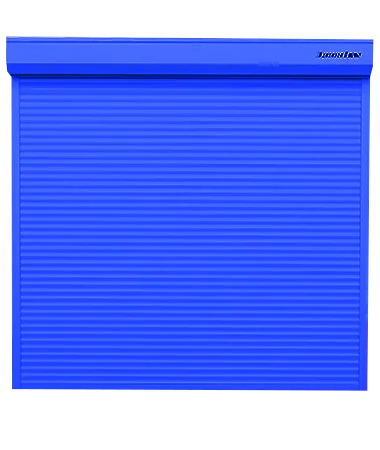 ДорХан Рольворота 4100х1600 цвета RAL 5005 (синий) взломостойкие с автоматикой