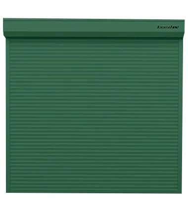 ДорХан Рольворота 4700х1500 цвета RAL 6005 (зелёный) взломостойкие с автоматикой