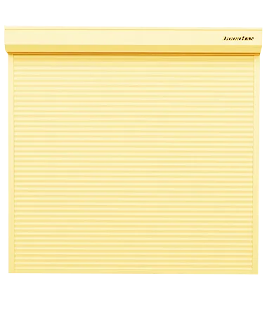 ДорХан Рольворота 4400х1000 цвета RAL 1014 (бежевый) невзломостойкие с автоматикой