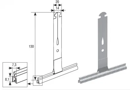 ДорХан Пружина тяговая RS130, RS130