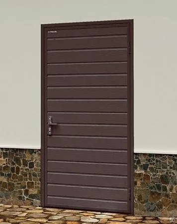 ДорХан Дверь DoorHan/980/2050/УЛЬТРА(B)/475/8017 доска/9003 доска/правая/с угловой рамой/серебро/ключ-ключ, DUB-980/475/8017/9003/N/R 