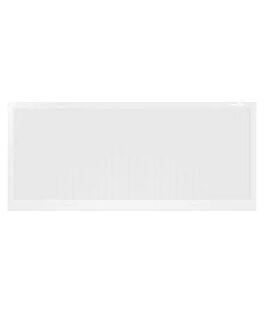 ДорХан Откатные ворота 4000х1000 цвета RAL 9003 (белый) с дизайном 'доска' с автоматикой