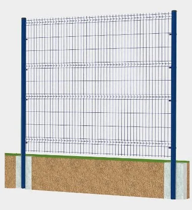 ДорХан Система ограждений 99000х1550 цвета RAL 5005 (синий)